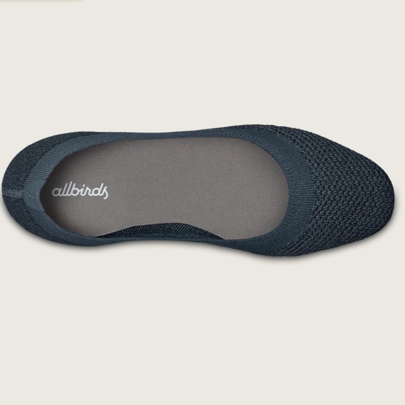 New Allbirds Women's Tree Breezer Flats in Dark Blue - Picture 2 of 13